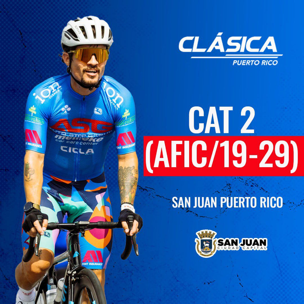Cat 2  Aficionados - 2025